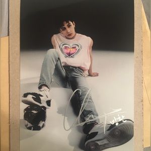 Straykids Maxident Bang Chan Signed Photo